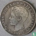 Puerto Rico 40 centavos 1896 - Image 1