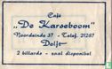 Café "De Karseboom" - Afbeelding 1