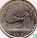 Spain 1 peseta 1869 (type 1) - Image 1