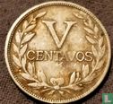 Colombie 5 centavos 1922 (sans marque d'atelier) - Image 2