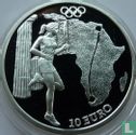 Greece 10 euro 2004 (PROOF) "Olympics torch relay - Africa" - Image 2