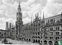 München  Rathaus mit Frauenkrirche - Afbeelding 1
