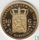 Nederland 10 gulden 1818 herslag