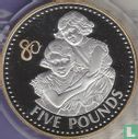 Alderney 5 pounds 2006 (BE) "80th Birthday of Queen Elizabeth II - Princess Elizabeth and Princess Margaret" - Image 2