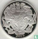 Verenigd Koninkrijk 5 pounds 2013 (PROOF - zilver) "60th anniversary of coronation of Queen Elizabeth II - 2nd portrait" - Afbeelding 1