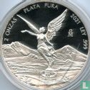 Mexico 2 onzas plata 2021 (PROOF) - Image 1