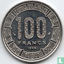 Centraal-Afrikaanse Staten 100 francs 1996 - Afbeelding 1