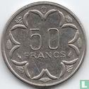 Central African States 50 francs 1977 (C) - Image 2