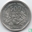 Cameroun 500 francs 1986 - Image 1