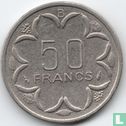 Central African States 50 francs 1976 (B) - Image 2