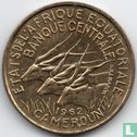 États d'Afrique équatoriale 25 francs 1962 - Image 1