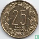 États d'Afrique équatoriale 25 francs 1962 - Image 2