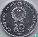 Vietnam 20 Dong 1989 (PP - Silber) "100th anniversary Birth of Hô Chi Minh" - Bild 1