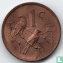 South Africa 1 cent 1968 (SUID-AFRIKA) "The end of Charles Robberts Swart's presidency" - Image 2
