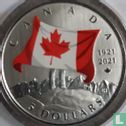 Canada 5 dollars 2021 "100th anniversary Canada's national colours" - Image 1
