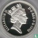 United Kingdom 1 pound 1992 (PROOF - silver) "English oak" - Image 1
