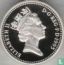 United Kingdom 1 pound 1995 (PROOF - silver) "Welsh dragon" - Image 1