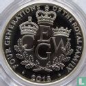 United Kingdom 5 pounds 2018 (PROOF - silver) "Four generations of Royalty" - Image 1
