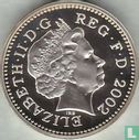 United Kingdom 1 pound 2002 (PROOF - silver) "English lions" - Image 1