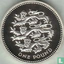 United Kingdom 1 pound 2002 (PROOF - silver) "English lions" - Image 2