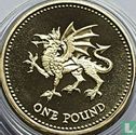 Verenigd Koninkrijk 1 pound 2000 (PROOF - nikkel-messing) "Welsh dragon" - Afbeelding 2