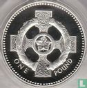 Verenigd Koninkrijk 1 pound 2001 (PROOF - zilver) "Celtic Cross" - Afbeelding 2