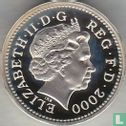 Verenigd Koninkrijk 1 pound 2000 (PROOF - zilver) "Welsh dragon" - Afbeelding 1