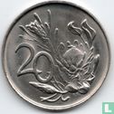 South Africa 20 cents 1989 - Image 2