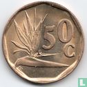Afrique du Sud 50 cents 1991 - Image 2