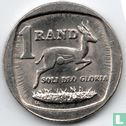 Afrique du Sud 1 rand 1991 (fauté) - Image 2