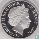Jersey 5 pounds 2007 (PROOF) "60th Wedding anniversary of Queen Elizabeth II and Prince Philip - Arrival at Westminster Abbey" - Image 1