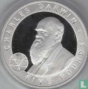 Jersey 5 pounds 2006 (PROOF) "Charles Darwin" - Image 2