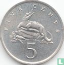 Jamaica 5 cents 1982 (type 1) - Image 2