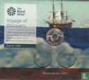 Verenigd Koninkrijk 2 pounds 2019 (folder) "250th anniversary of Captain Cook's voyage of discovery" - Afbeelding 1