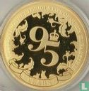 Îles Salomon ½ dollar 2021 (PROOFLIKE - doré) "95th Birthday of Queen Elizabeth II" - Image 2