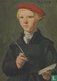 Portret van een jonge scholier, 1531 - Image 1