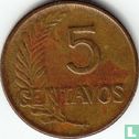 Pérou 5 centavos 1944 (type 2)