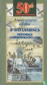 Verenigd Koninkrijk 50 pence 1994 (folder) "50th anniversary of the D-Day landings" - Afbeelding 1