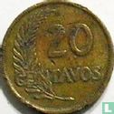 Peru 20 centavos 1950 - Afbeelding 2