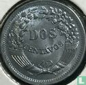 Peru 2 centavos 1950 - Afbeelding 2