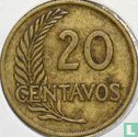 Peru 20 centavos 1954 - Afbeelding 2