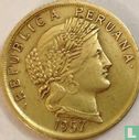 Peru 10 centavos 1957 (zonder AFP) - Afbeelding 1