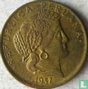 Peru 5 centavos 1957 (type 1) - Image 1