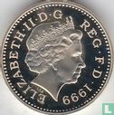 United Kingdom 1 pound 1999 (PROOF - silver) "Scottish lion" - Image 1