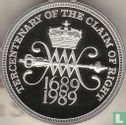 Verenigd Koninkrijk 2 pounds 1989 (PROOF - zilver) "300th anniversary of the Claim of Right" - Afbeelding 1