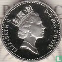 United Kingdom 1 pound 1985 (PROOF - silver) "Welsh leek" - Image 1