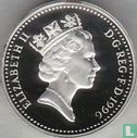 United Kingdom 1 pound 1996 (PROOF - silver) "Celtic cross" - Image 1