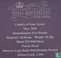 Jersey 5 Pound 2016 (PP - Silber) "90th Birthday of Queen Elizabeth II" - Bild 3