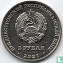 Transnistria 3 rubles 2021 "Saving lives" - Image 1