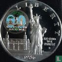 Verenigde Staten 1 dollar 1986 (PROOF - gekleurd) "Centenary of the Statue of Liberty - Idaho" - Afbeelding 1